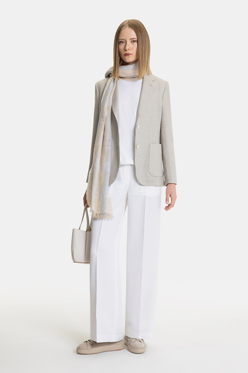 Santoni Bej Santoni Süet SNEAKER