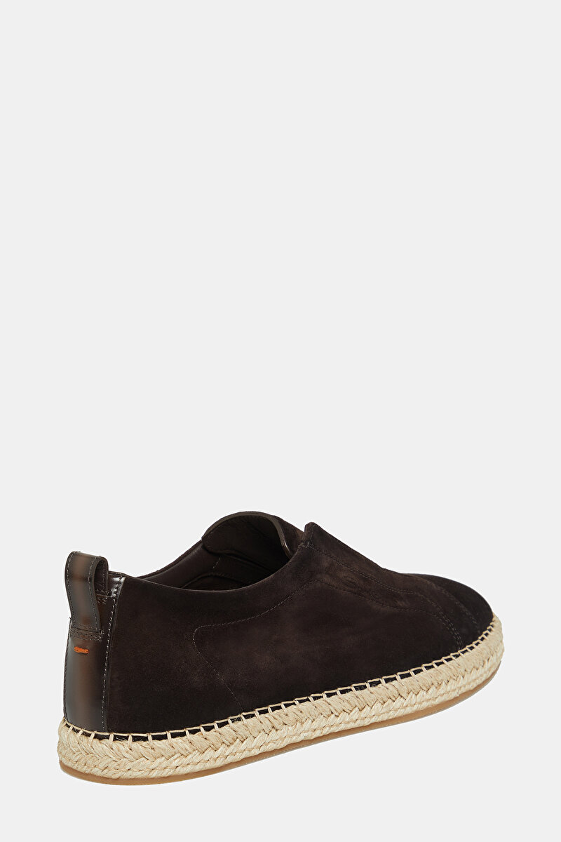 Santoni Santoni Kahverengi SÜET DERİ LOAFER AYAKKABI Vakko'da! Kahverengi - 4. görsel