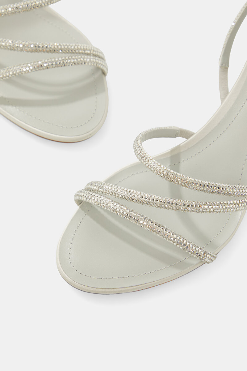 Rene Caovilla Gümüş Rene Caovilla Ayakkabi