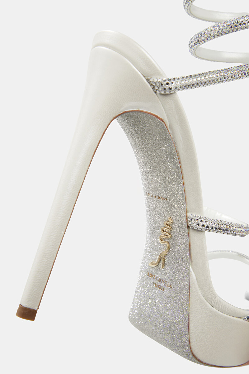 Rene Caovilla Beyaz Rene Caovilla Ayakkabi