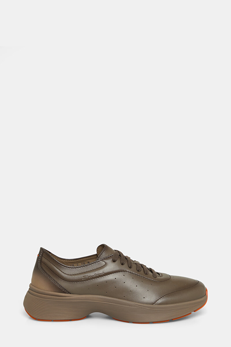 BAĞCIKLI DERİ SNEAKER