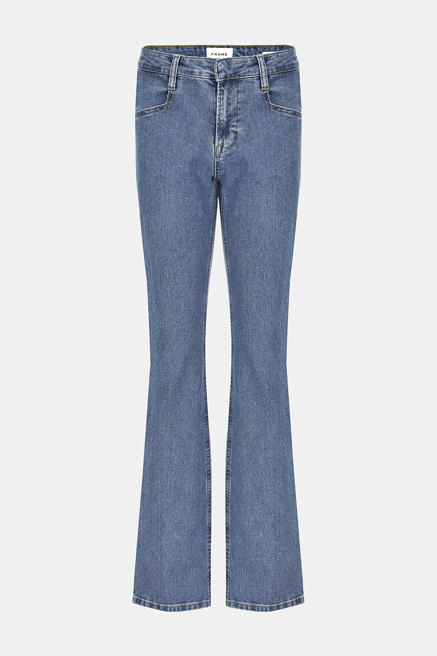 MINI BOOT CUT STRAIGHT JEAN PANTOLON