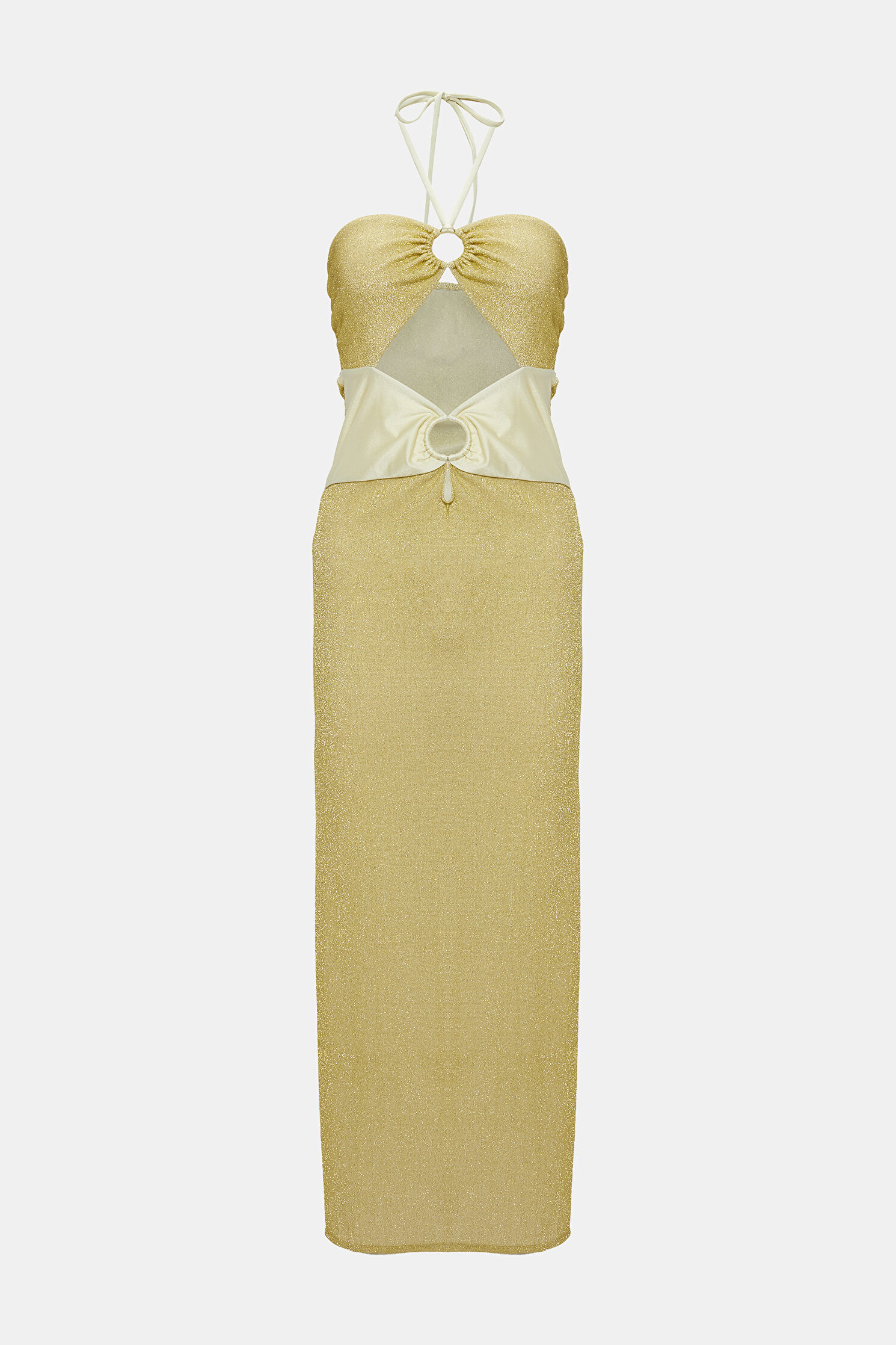 Cho Gold Dress