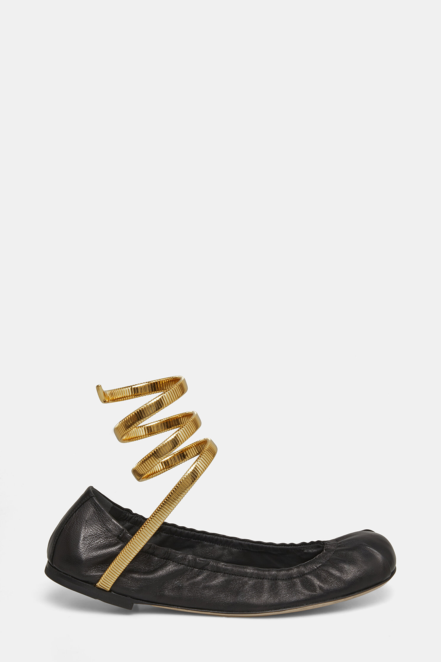 Women Black Rene Caovılla Dore Flat Shoes