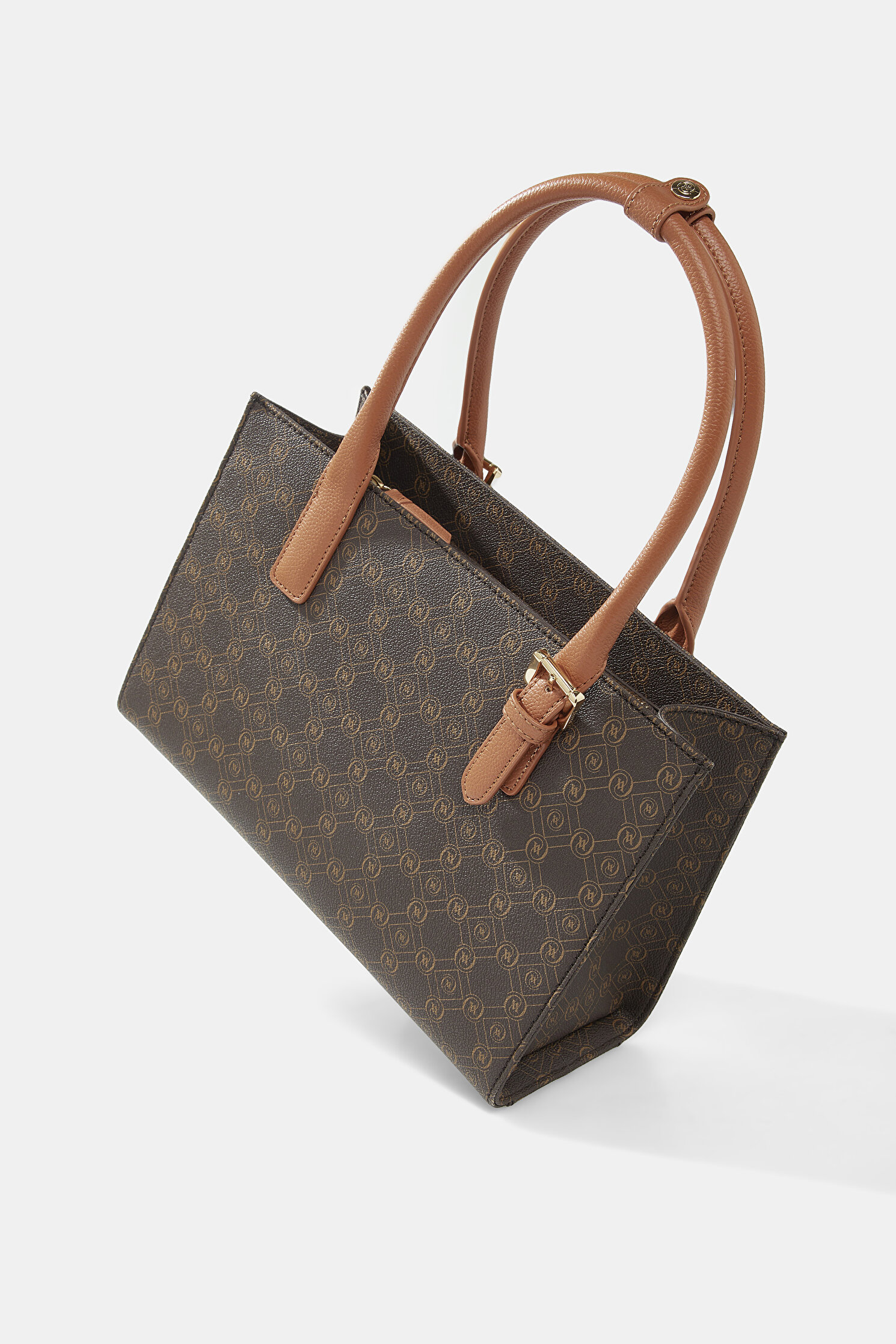 Vakko Kahve Monogram Çanta