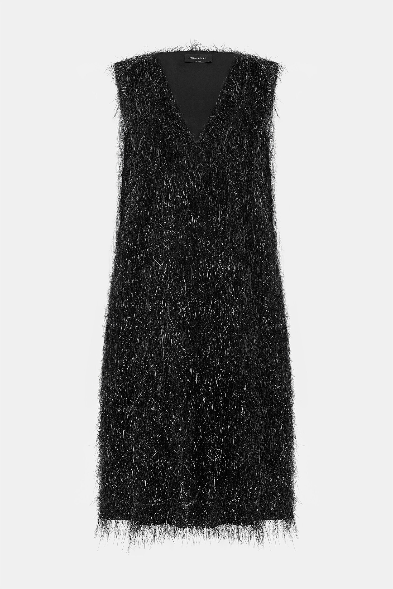 Fabıana Fılıppı Women Black Sleeveless Dress