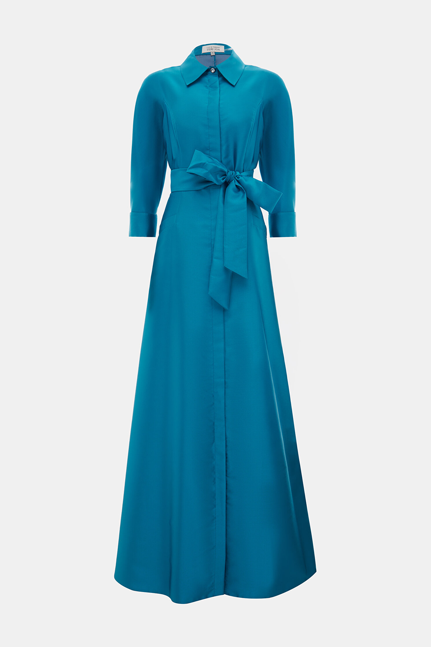 princess polly baby blue dress Navy Lace Chiffon Pleated Layered Midi Dress main image 0