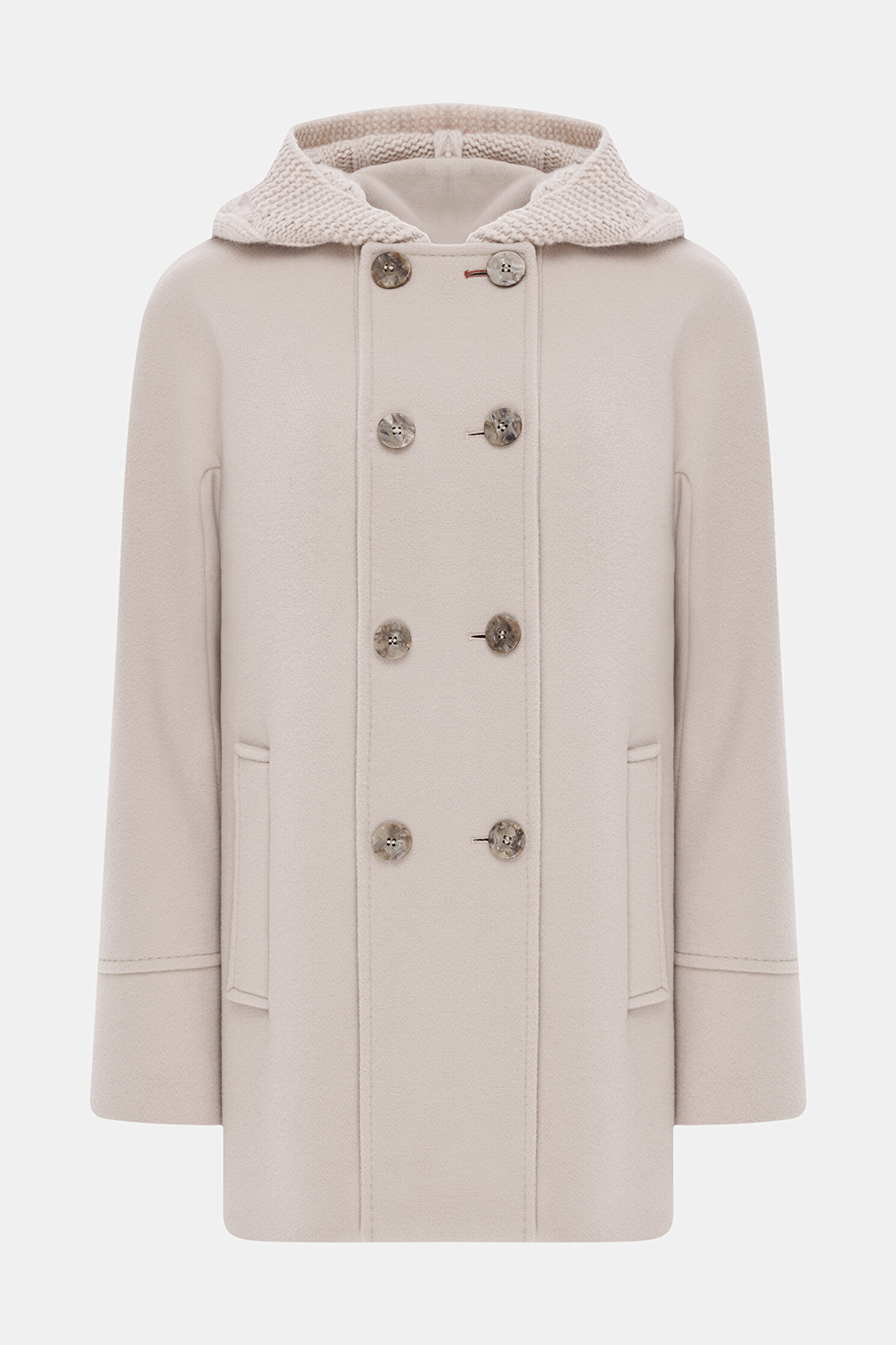 Vakko Women Beıge Reefer Jacket