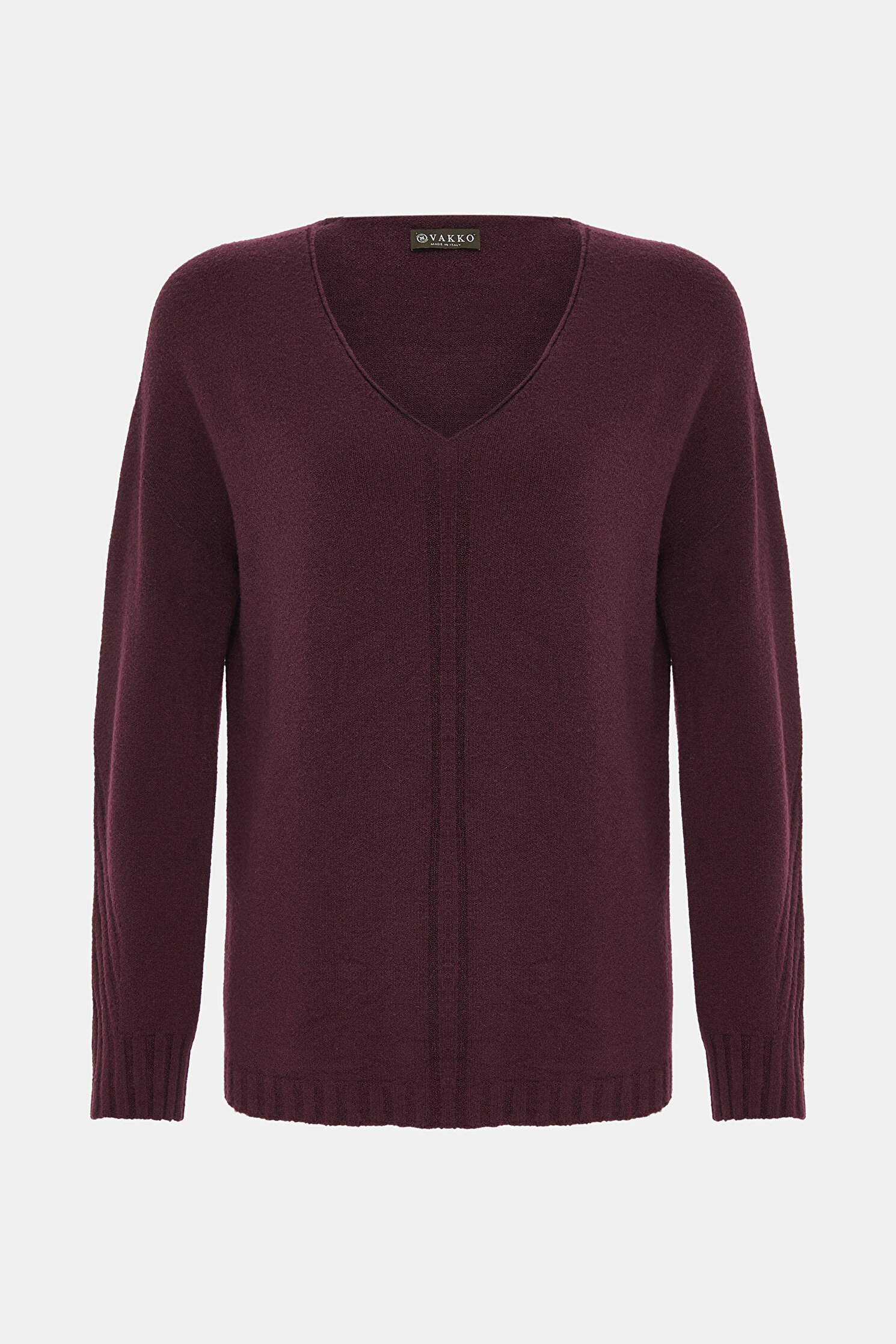 BORDO V YAKA TRİKO