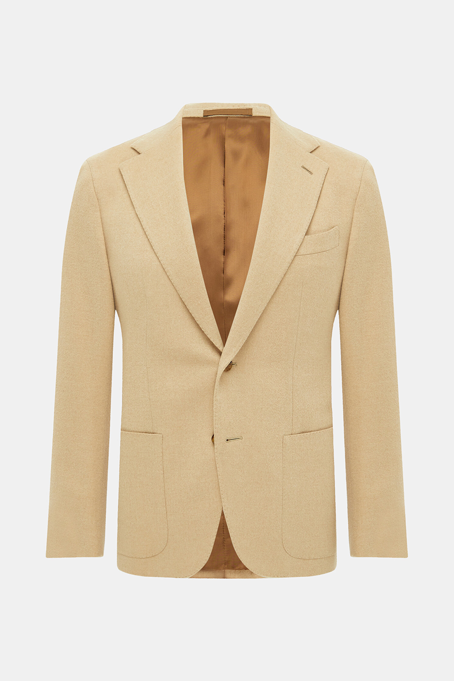 MONOETO  BLAZER CEKET CAMEL HAIR