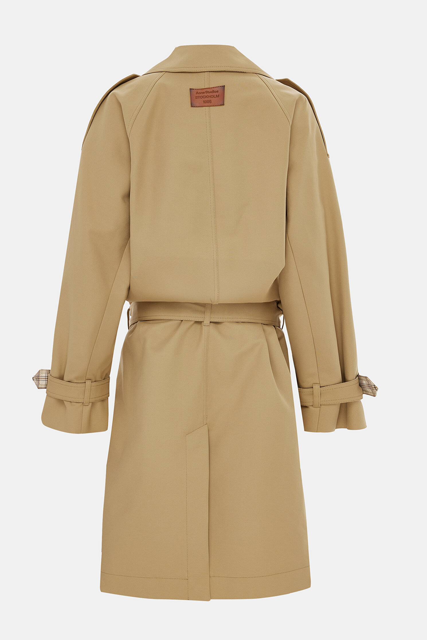Acne Studıos Beıge Trench Coat