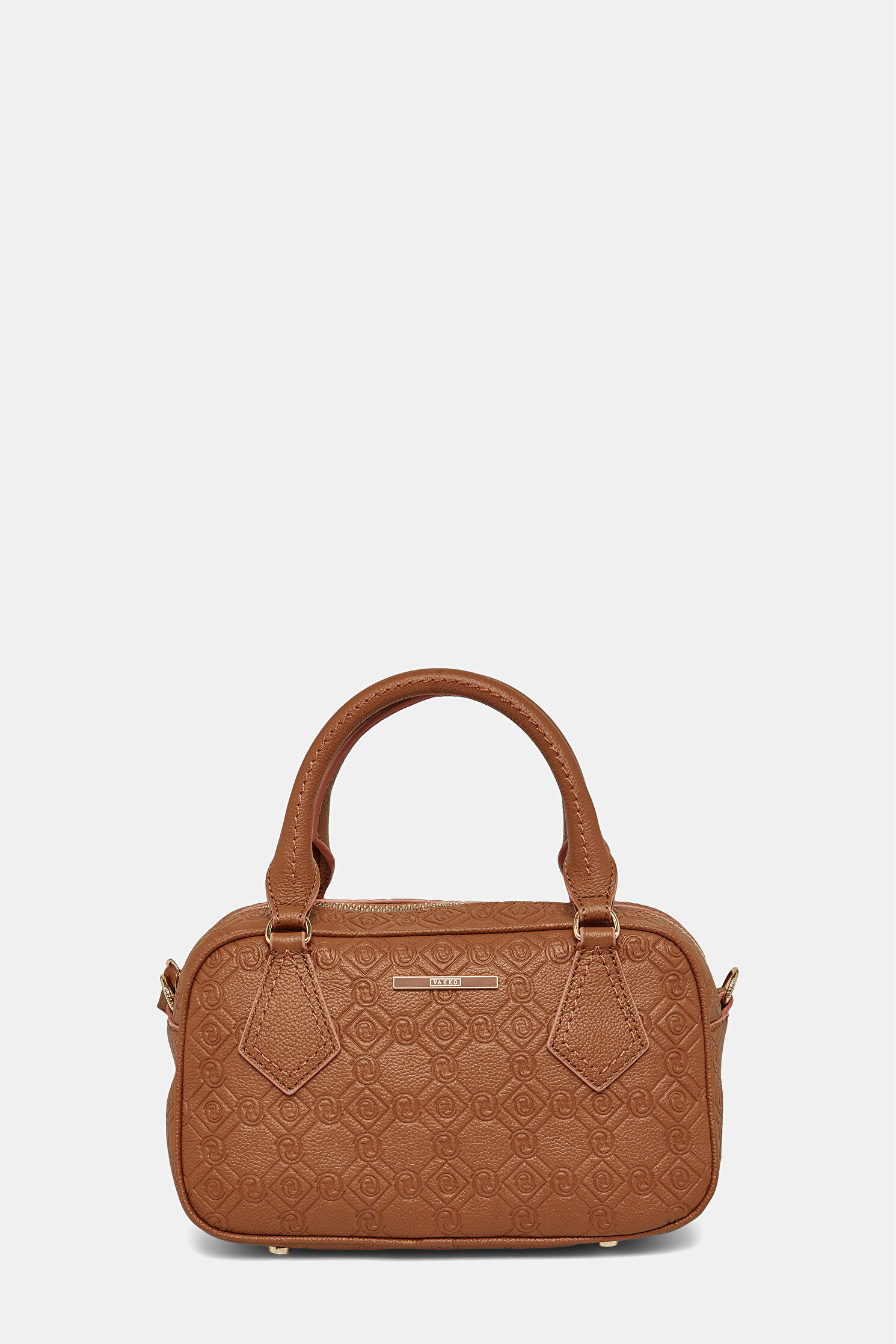 TABA MONOGRAM DERİ ÇANTA