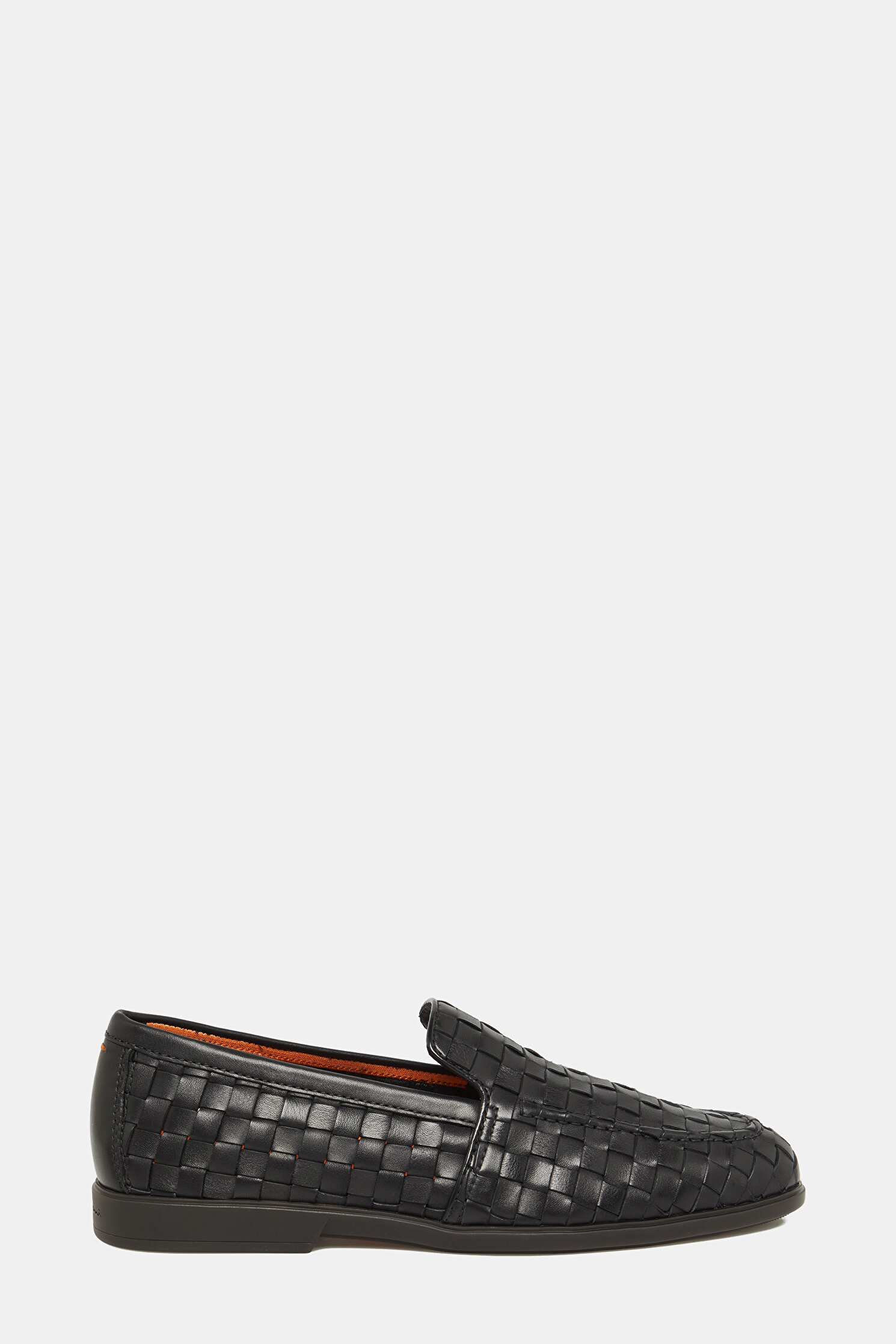ÖRGÜ DERİ LOAFER AYAKKABI