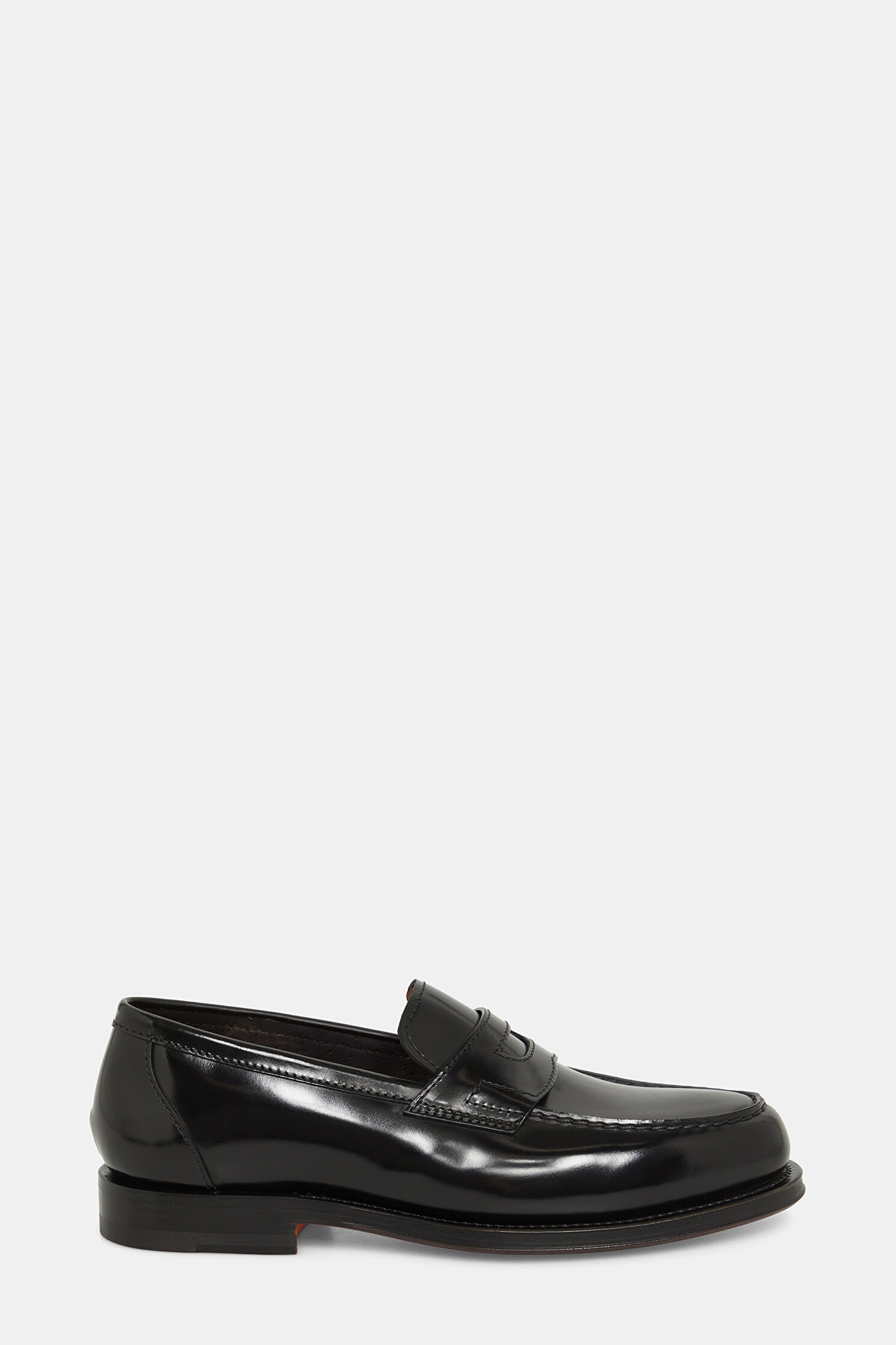 BANTLI DERİ LOAFER AYAKKABI