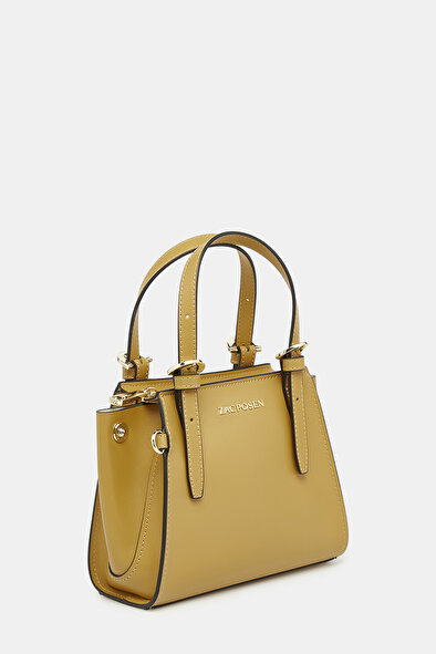 Kadın Sarı Zac Zac Posen Hardal Deri Çanta