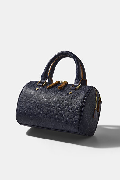 Women BLUE VAKKO NAVY BLUE MONOGRAM BAG