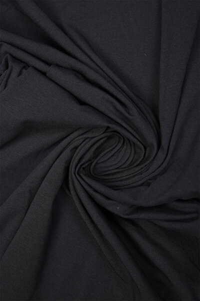 CREW NECK BLACK T-SHIRT 4