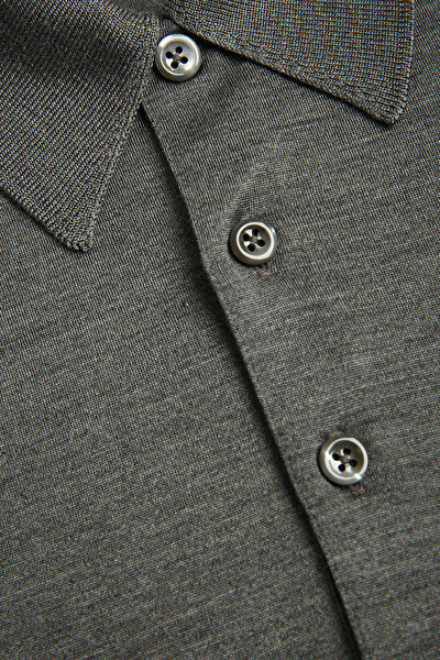 GRİ İPEK POLO 3