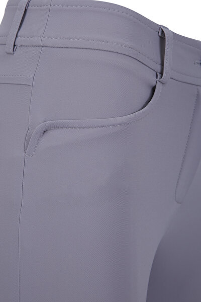 GRİ PAÇA DETAYLI PANTOLON 4