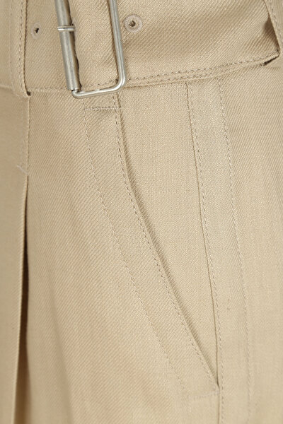 BEJ KETEN PANTOLON 5