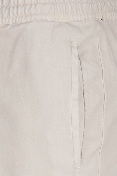 BELİ İPLİ KREM PANTOLON 5