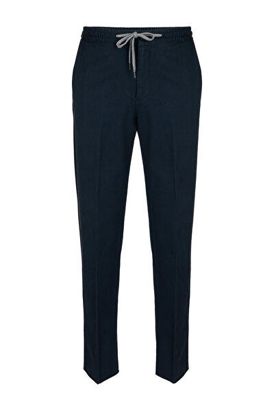 BELİ İPLİ LACİVERT PANTOLON 3