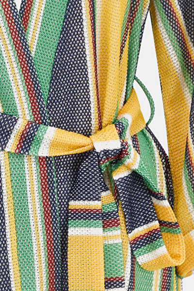 ÇOK RENKLİ ÇİZGİLİ KAFTAN 3