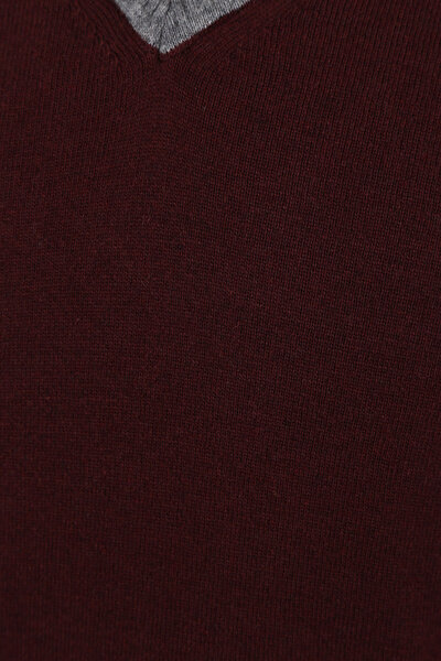BORDO V YAKA TRİKO 3