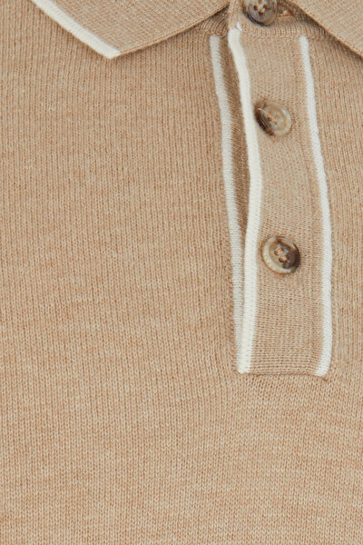 CAMEL POLO YAKA TRİKO 3