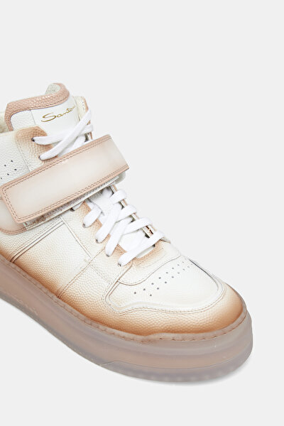 BEYAZ DERİ SNEAKER 4