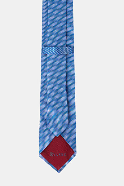 MİKRO DESENLİ İPEK KRAVAT 3