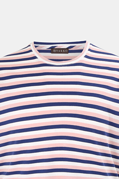 PINK BASIC / ROUND NECKLINE SHORT SLEEVE TSHIRT 3
