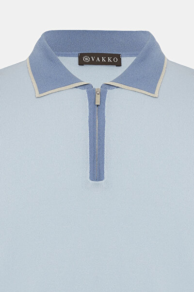 MAVİ POLO YAKA TRİKO 3