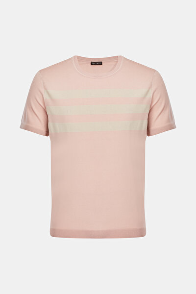 PEMBE O YAKA TRİKO 4