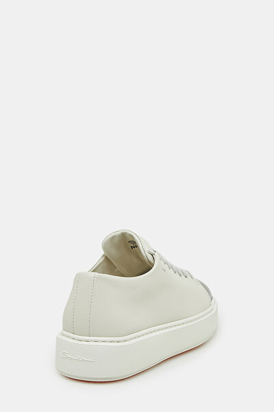 BEYAZ DERİ SNEAKER 3