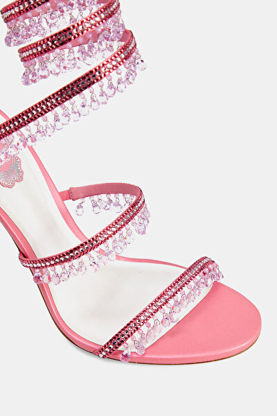 PEMBE DERİ AYAKKABI 4