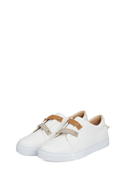 BEYAZ DERİ SNEAKER 5