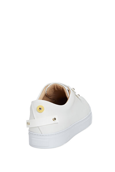 BEYAZ DERİ SNEAKER 8