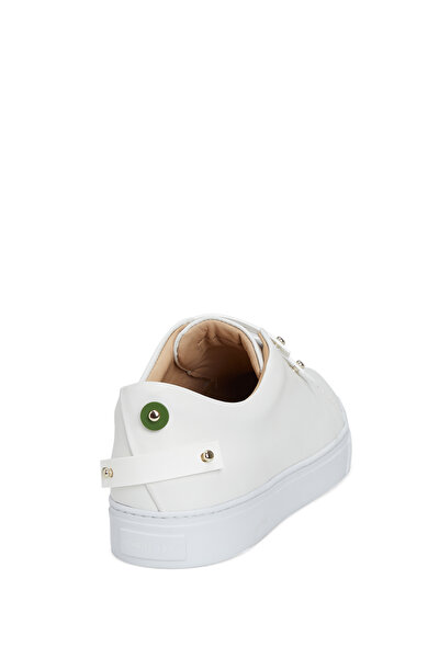 BEYAZ DERİ SNEAKER 10