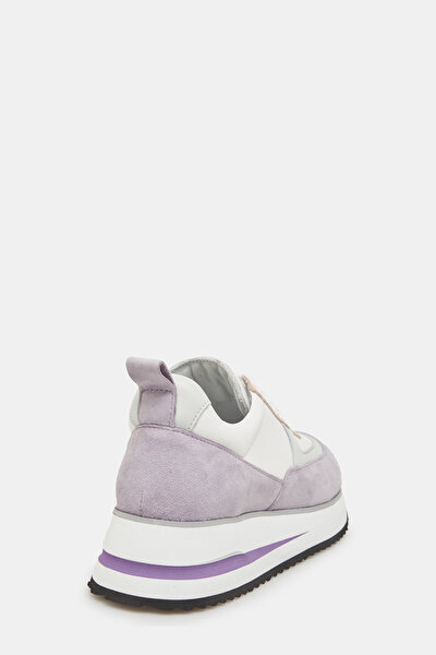 ÇOK RENKLİ DERİ SNEAKER 3