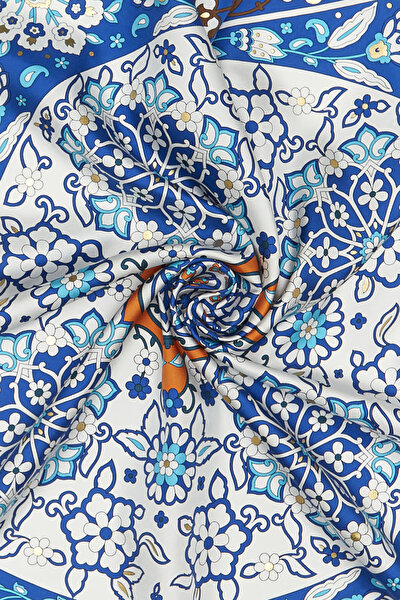 SANAT DESENLİ İPEK EŞARP 3