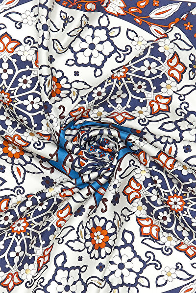 SANAT DESENLİ İPEK EŞARP 3