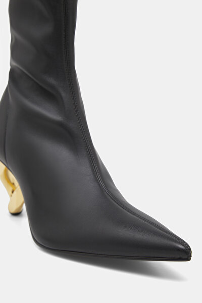 Black Leather Boot 5