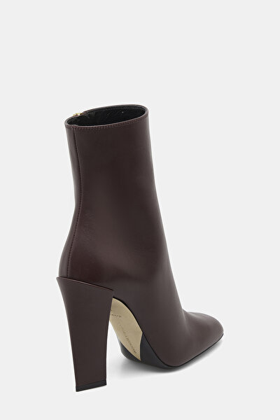 Maroon Leather Boot 3