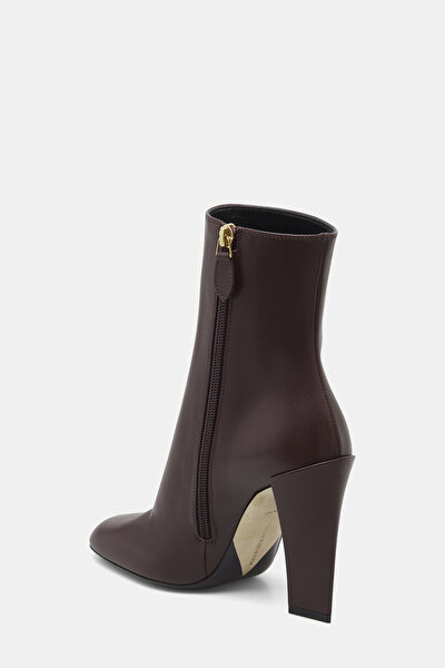 Maroon Leather Boot 4