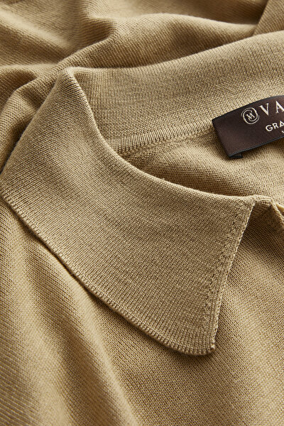 CAMEL POLO YAKA TRİKO 3