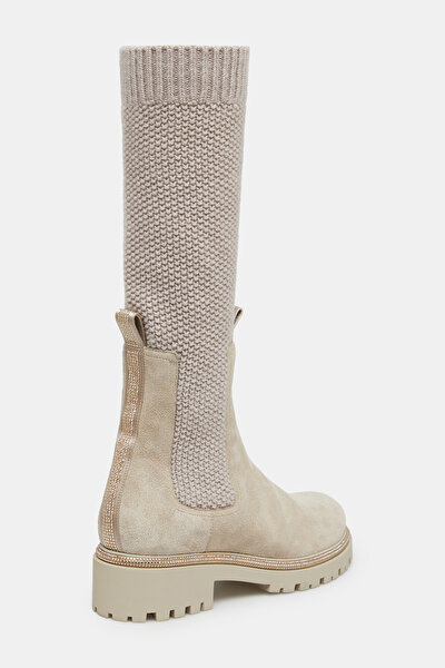 BEIGE SUEDE BOOT 3