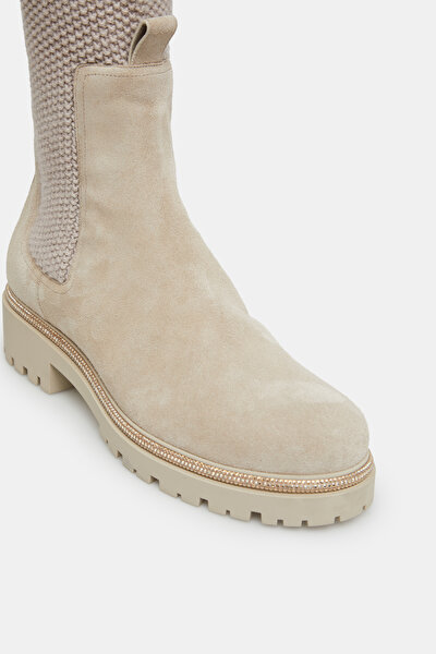 BEIGE SUEDE BOOT 4