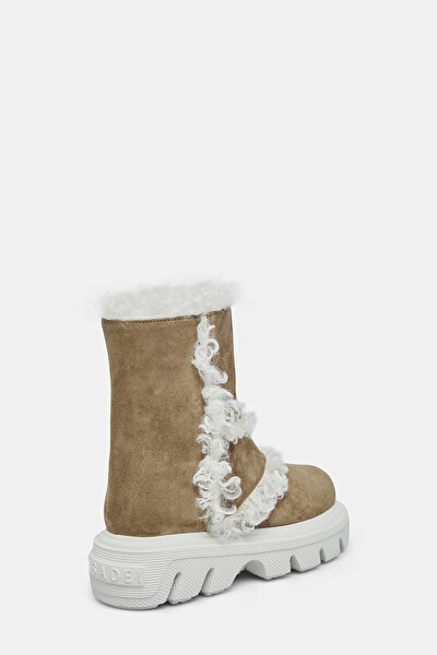 CAMEL ECO FUR BOOT 3