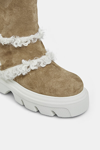 CAMEL ECO FUR BOOT 4